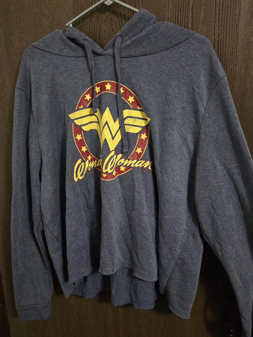 Wonder Woman Navy Graphic Pullover Sweatshirt